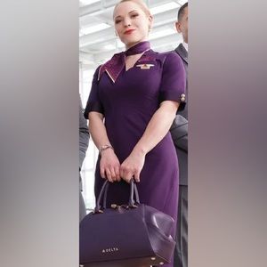Delta x Zac Posen Uniform Dress